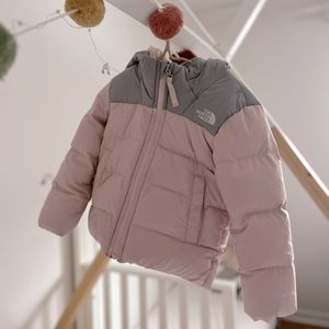 The north face girl’s puffer down jacket